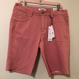 d. jeans Rose Pink Denim Shorts